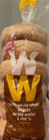 100% whole wheat bagels