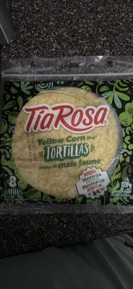 Yellow Corn Tortillas