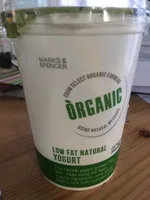 Organic Low Fat Natural Yoghurt