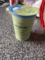 Organic Greek style yoghurt