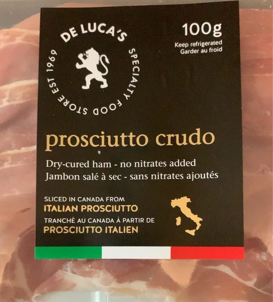 Prosciutto crudo