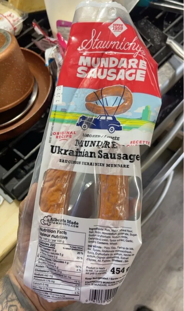 Mundare Ukrainian Sausage