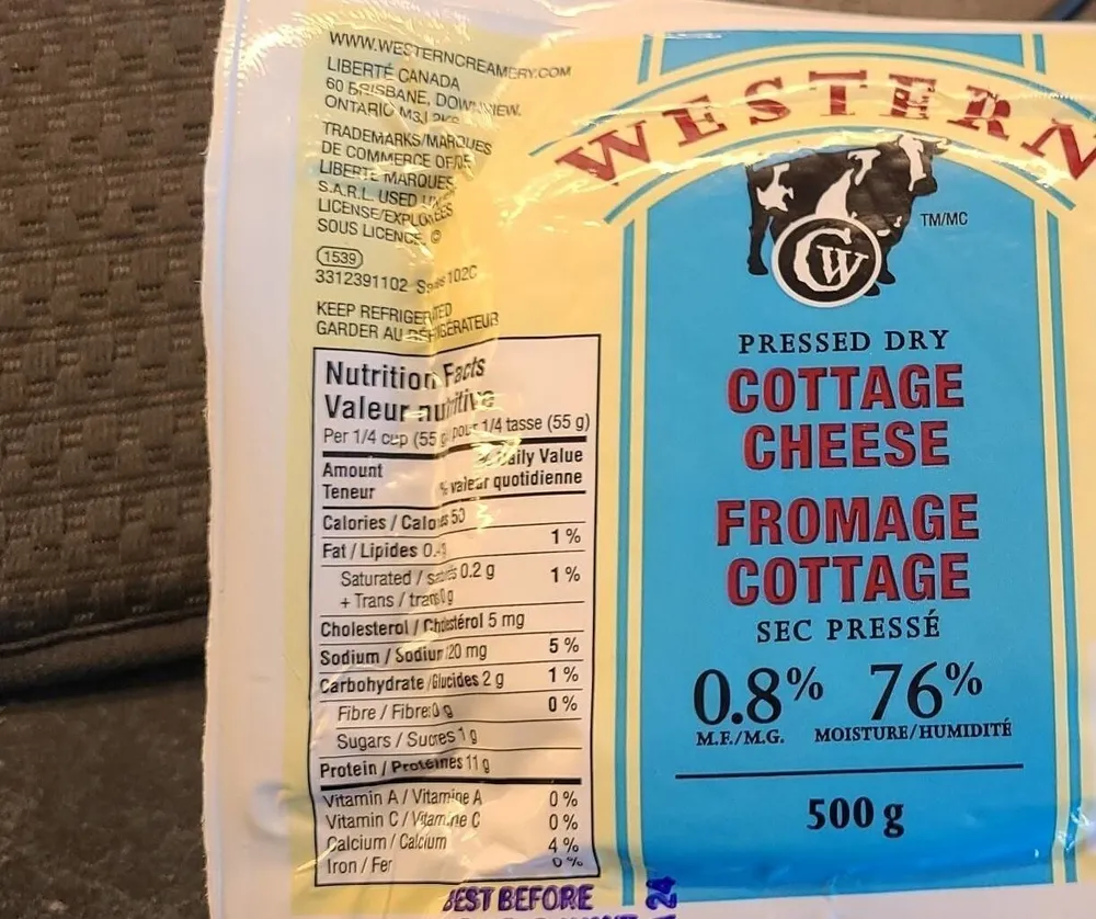 Cottage cheese