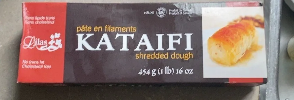 Pâte en filaments Kataifi