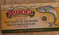 Filets d'anchois plats