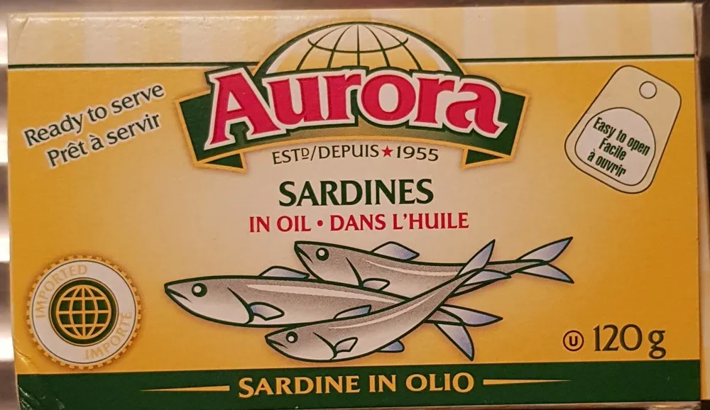 Sardine dans l'huile