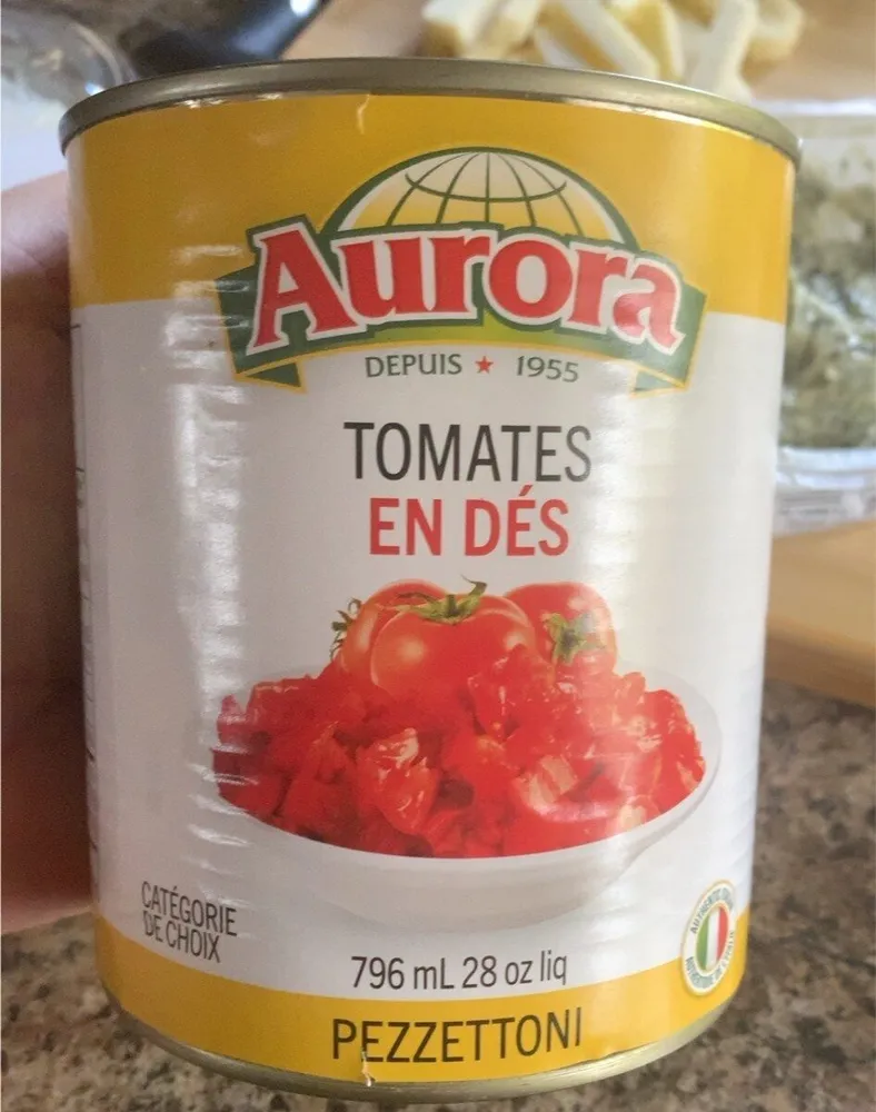 Tomates en dés