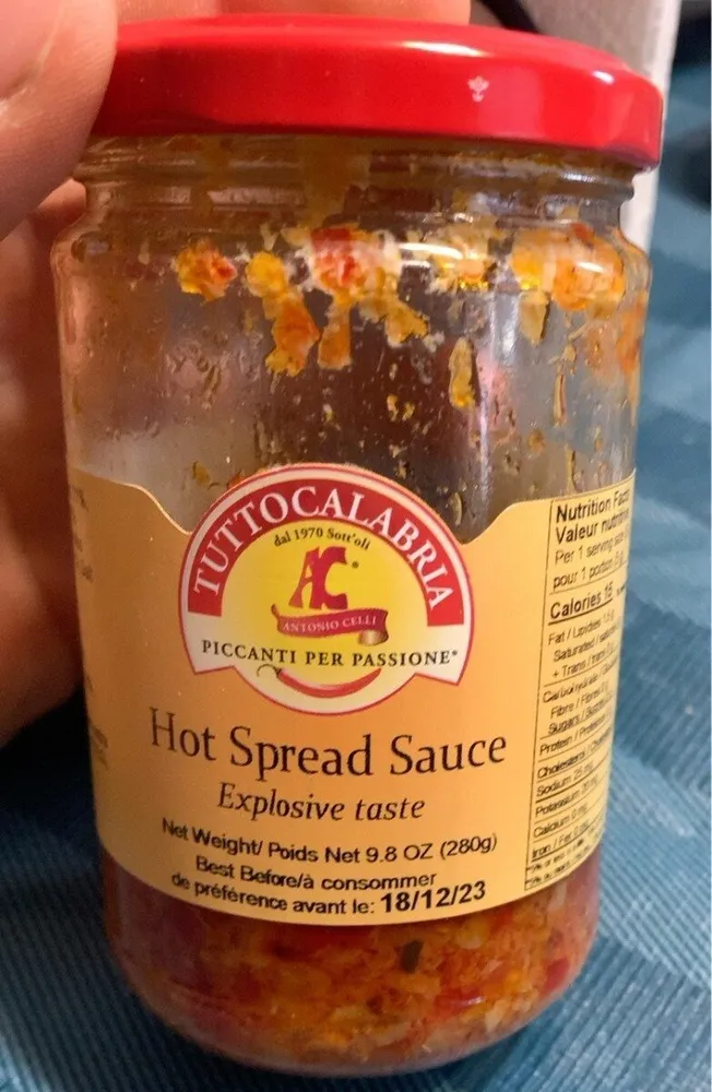 Hot spread sauce