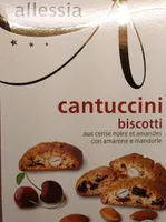 Cantuccini Biscotti aux cerises noires et amandes