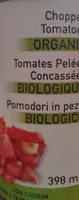 Tomates pelées concassées bio