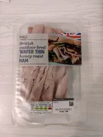 British outdoor bred wafer thin honey roast ham