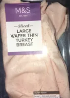 Sliced Large Wafer Thin Turkey Breast