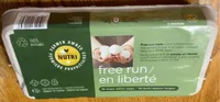 Oeufs de poule en liberté