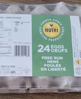24 Large Free-Run Eggs