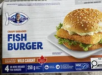 Crispy Breaded Fish Burger