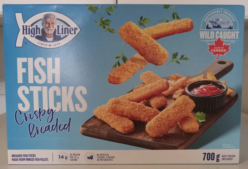Fish Sticks Crispy Breaded