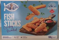 Fish Sticks Crispy Breaded