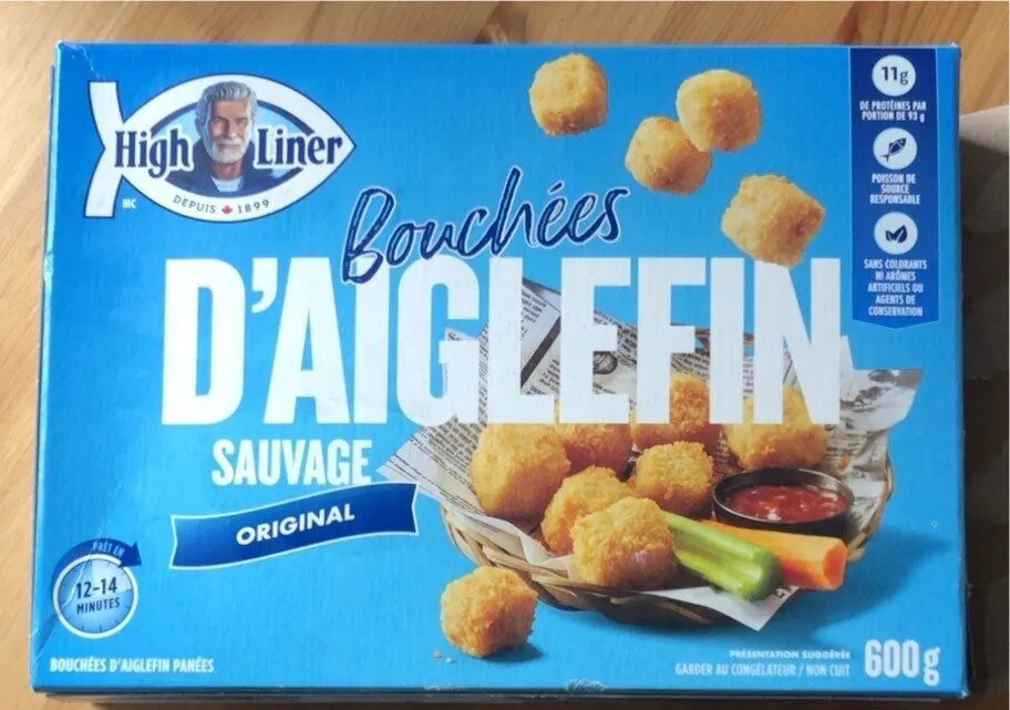 Bouchées d’aiglefin sauvage