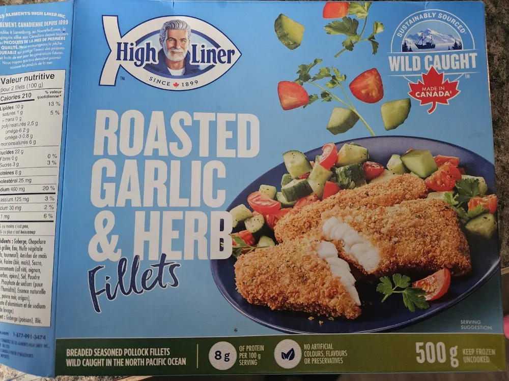 Filets ail rôti et fines herbes