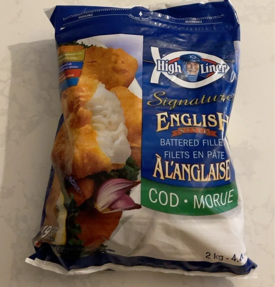 Battered Cod fish