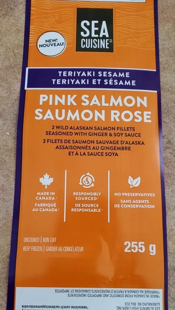 Saumon rose sauvage Alaska