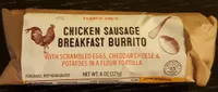 CHICKEN SAUSAGE BREAKFAST BURRITO