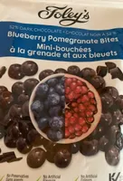 Blueberry pomegranate bites
