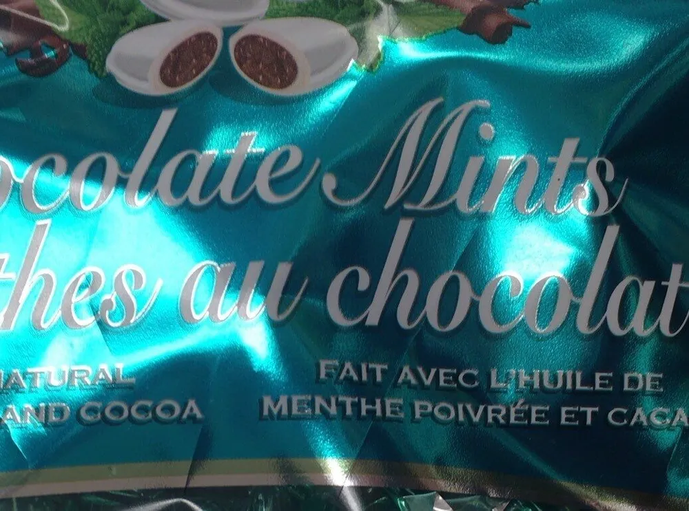 Menthes au chocolat