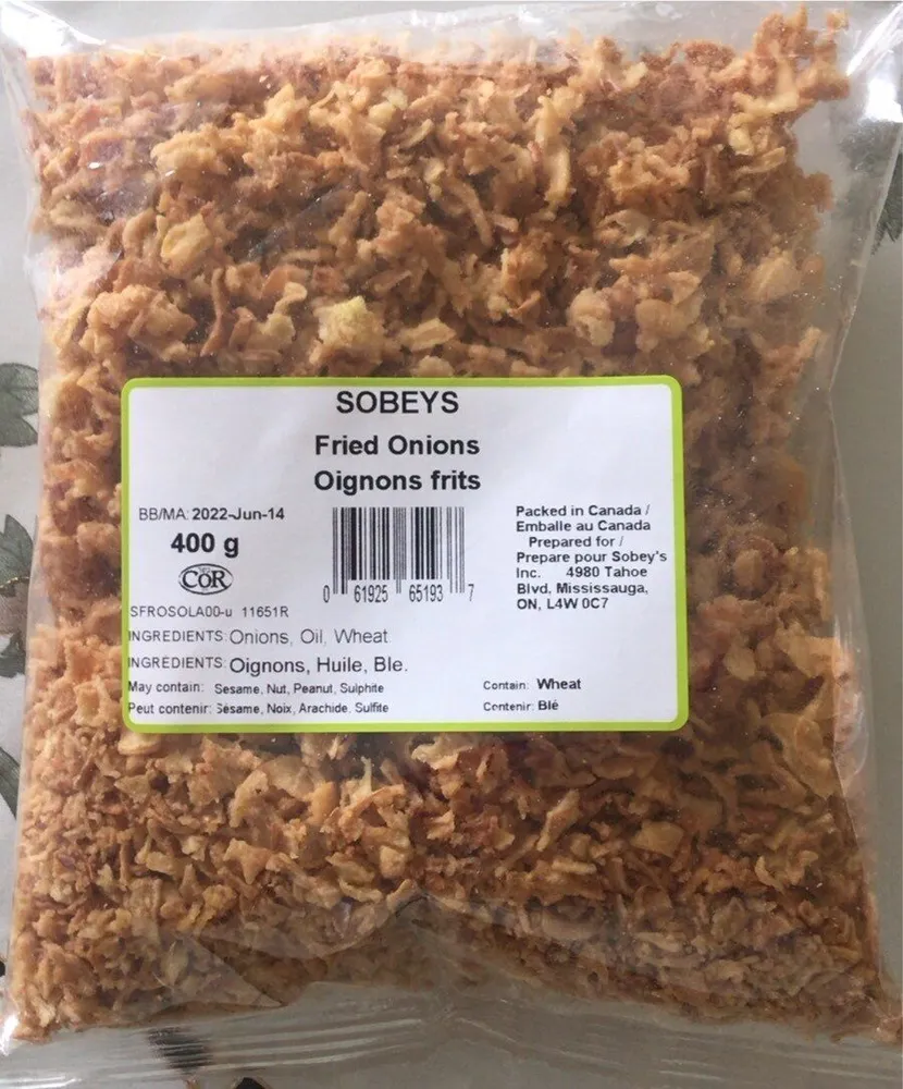 Fried onions