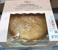 Strawberry Victoria Sponge Cake