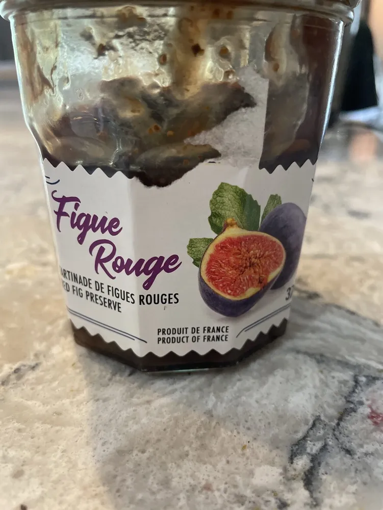 Conserve de figue rouge
