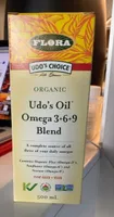 Organic Udo's Oil Omega 3+6+9 Blend