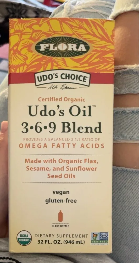 Organic Udo's Oil 3.6.9 Blend