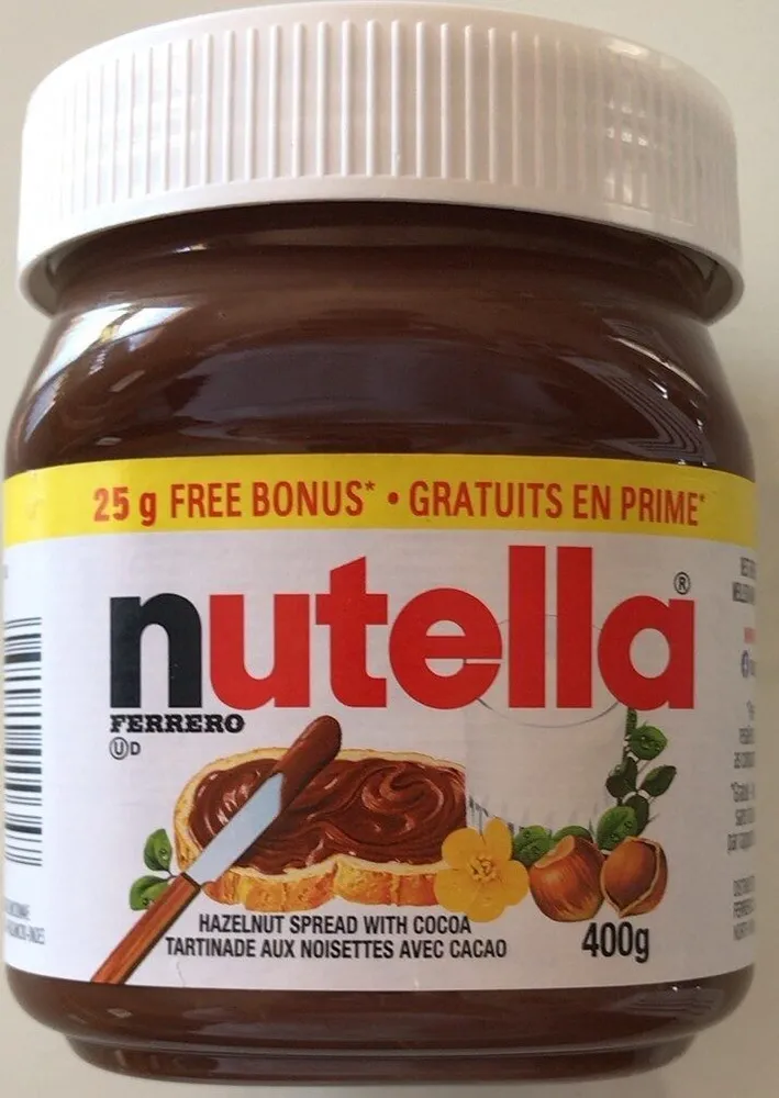 Tartinade aux noisettes avec cacao