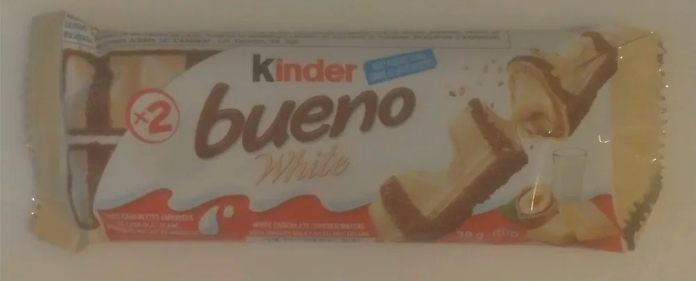 Kinder bueno White