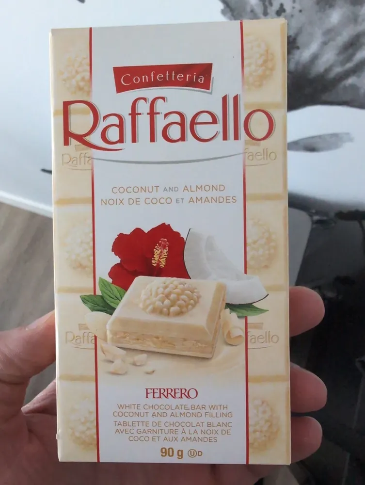 Raffaello Chocolate Bar