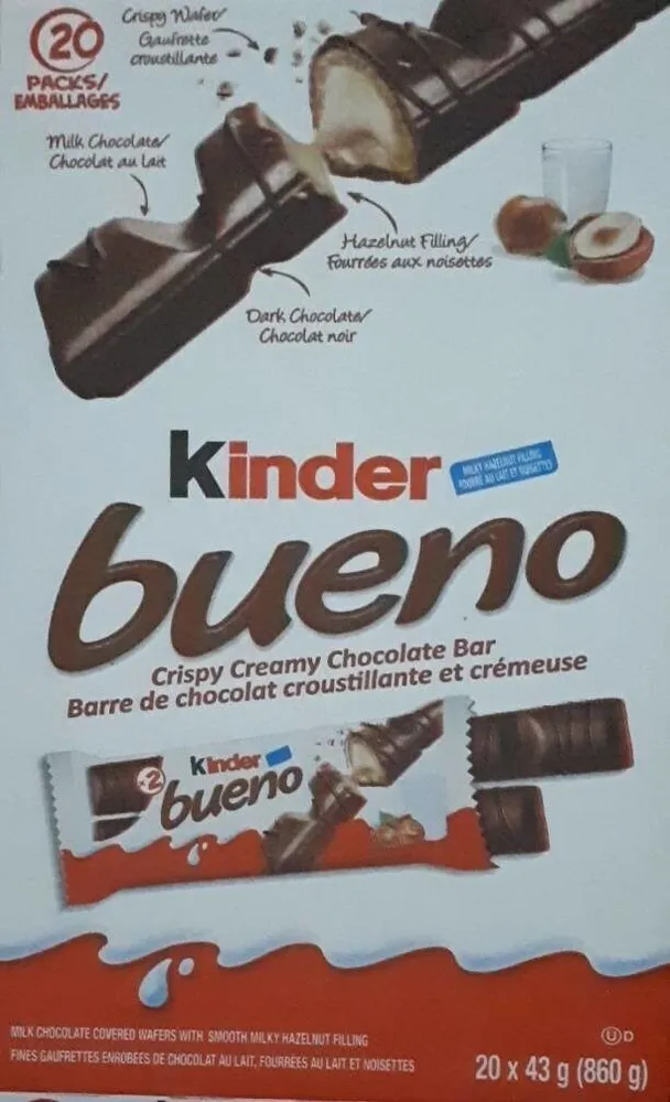 Kinder Bueno Noisette Et Chocolat Noir
