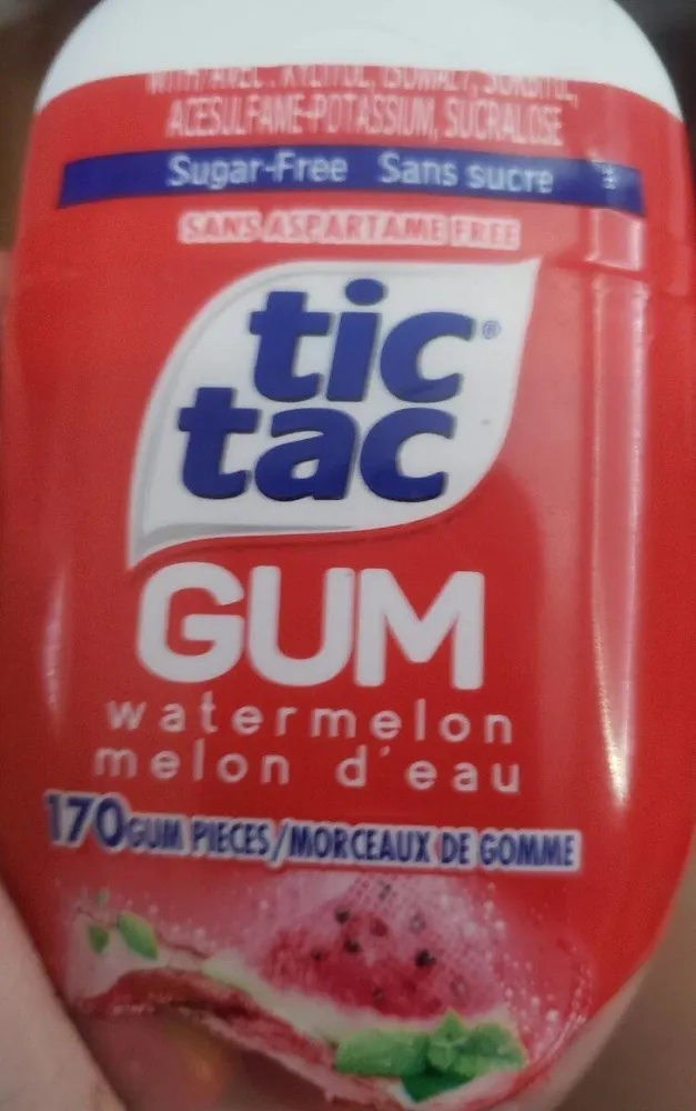 Tic tac gum