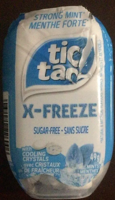 Tic Tac X-Freeze Menthe Forte