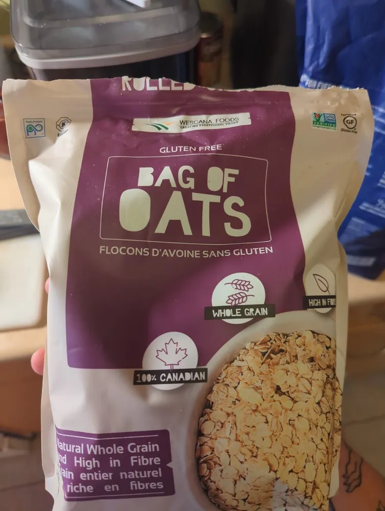 Bag Of Oats Rolled Oats