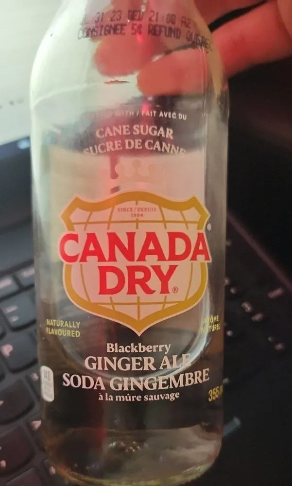 Blackberry Ginger Ale