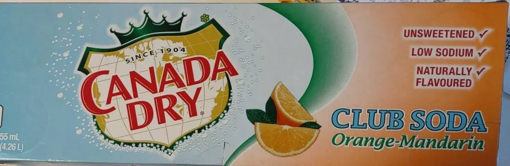 Orange Mandarin Club Soda