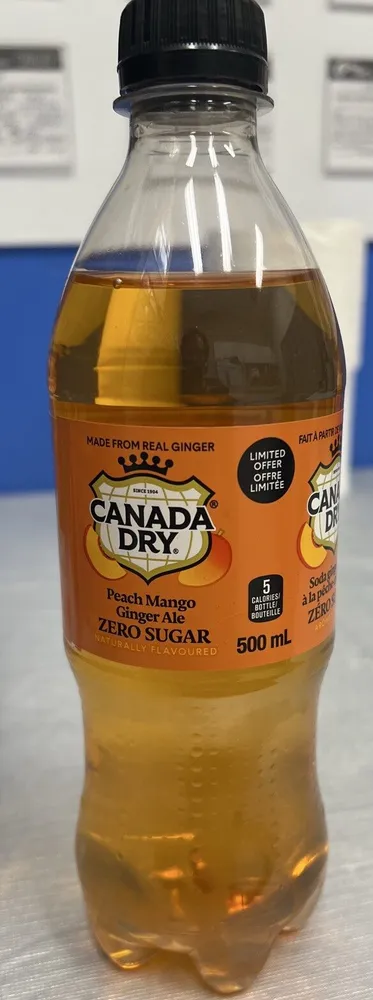 Peach - Mango Ginger Ale Zero