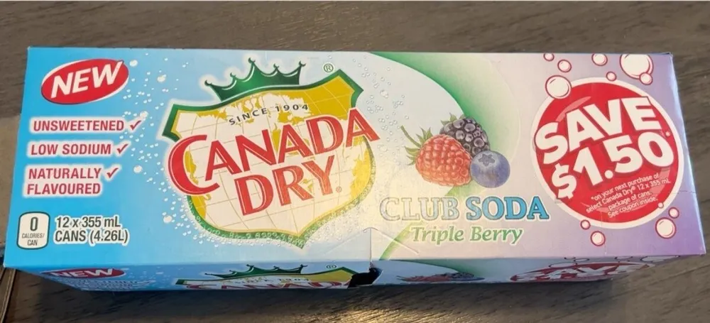 Club Soda Triple Berry