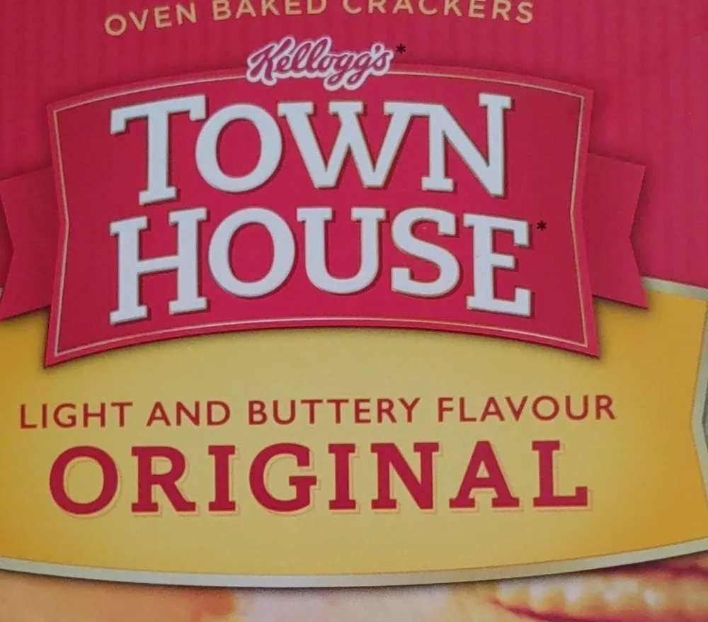 Town House Original Buttery Flavour Oven Baked Crackers