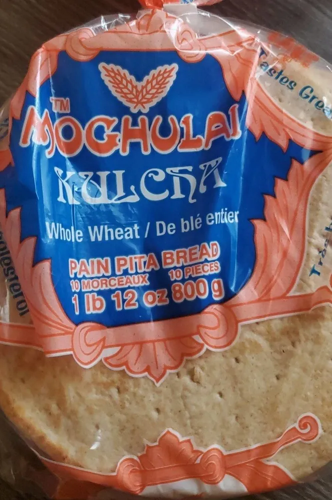 Moghulai whole wheat pita
