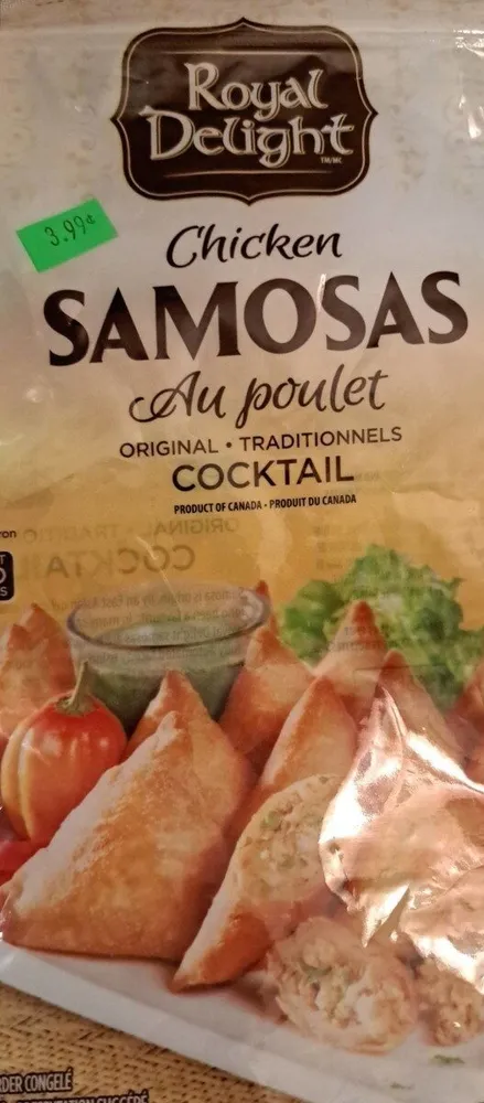 Chicken samosas