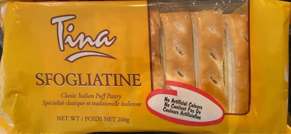 Sfogliatine puff patry