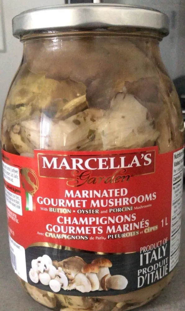 Champignons gourmets marinés