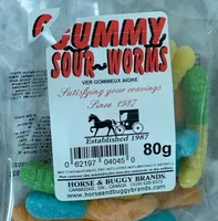 Gummy Sour Worms